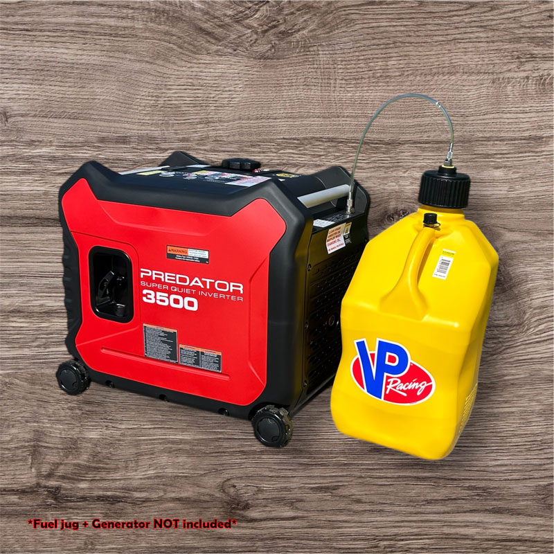 【GW-3500BB & GW-4000】　2点セット　稼働品 Predator 3500w Generator Extended Run Kit (VP Fuel Jug)
