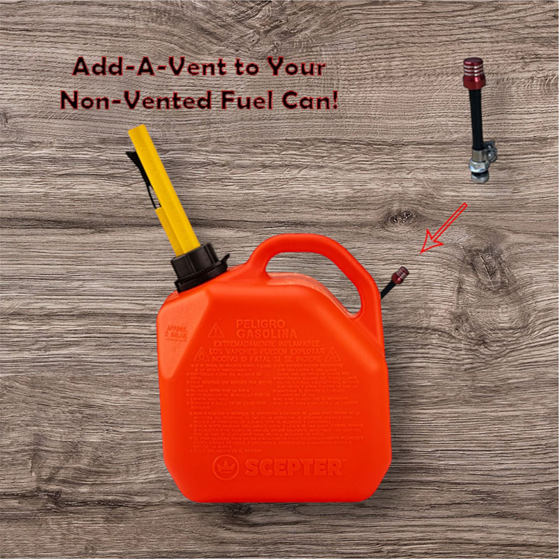 Add-A-Breather (Vent for Fuel Can) - Unethical Manufacturing