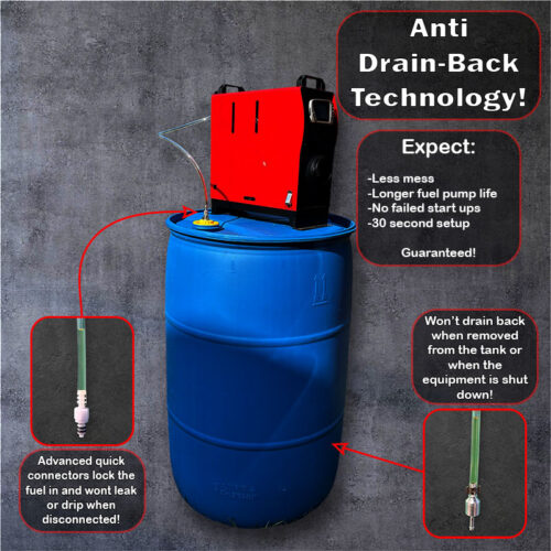 55 Gallon Drum Pick-up Tube - Unethical Manufacturing