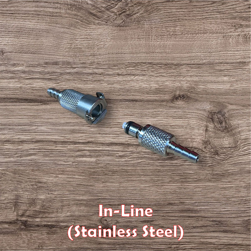Inline Quick Connector In-Line Quick Connector (Stainless Steel) - Unethical Manufacturing